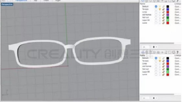 3D打印機專屬定制眼鏡框